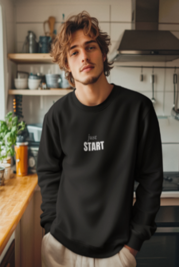 Just Start (Crewneck Sweatshirt)