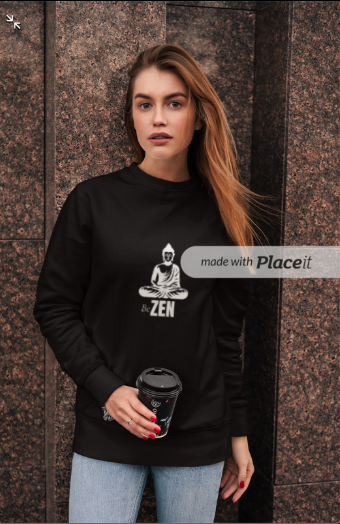 BeZen_Buddha (Crewneck Sweatshirt)