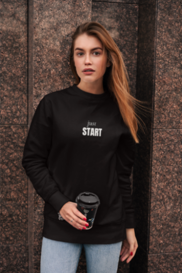 Just Start (Crewneck Sweatshirt)